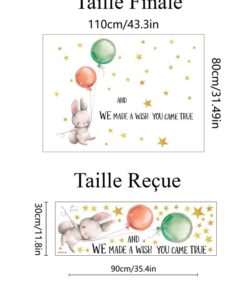 Stickers Lapins Étoiles Stickers Lapins Étoiles