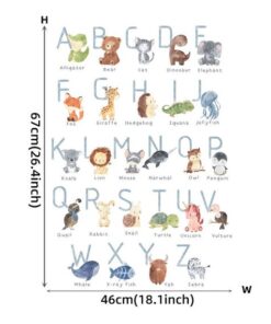 Stickers Alphabet Animaux