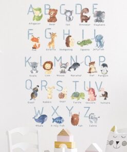 Stickers Alphabet Animaux
