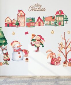 Stickers Noël - Décoration Murale Noël