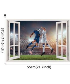 Alternative view of Stickers Muraux Stade De Foot