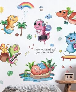 Stickers Muraux Enfants Dinosaures