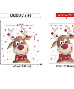 Stickers Chambre Bébé - Renne de Noel Stickers Chambre Bébé - Renne de Noel