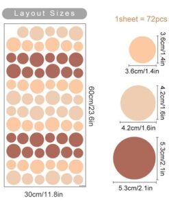 Stickers Chambre Bébé - Animaux Savane Pois Stickers Chambre Bébé - Animaux Savane Pois