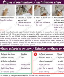 Stickers Chambre Bébé - Petits Animaux de la Mer