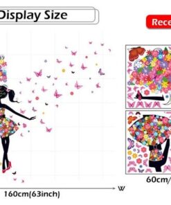 Stickers Muraux Fées Princesses