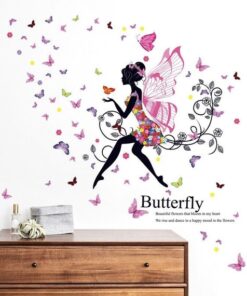 Alternative view of Stickers Chambre Fille - Princesse Papillons