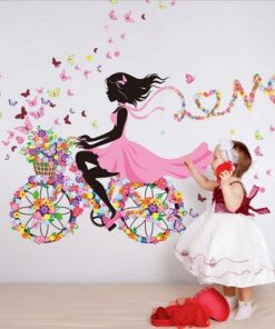 Alternative view of Stickers Princesse Géant