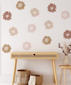 Stickers Chambre Fille - Grandes Fleurs Stickers Chambre Fille - Grandes Fleurs