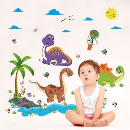 Stickers Enfant Dinosaure Mural