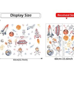 Stickers Chambre Garçon - Espace Univers Planètes Stickers Chambre Garçon - Espace Univers Planètes