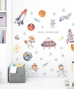 Stickers Chambre Garçon - Espace Univers Planètes