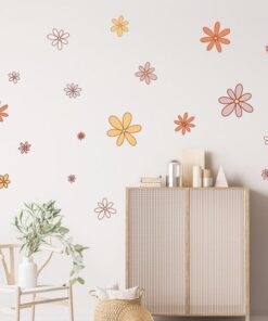 Stickers Chambre Fille - Belles Fleurs Stickers Chambre Fille - Belles Fleurs