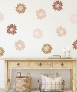 Stickers Chambre Fille - Grandes Fleurs Stickers Chambre Fille - Grandes Fleurs