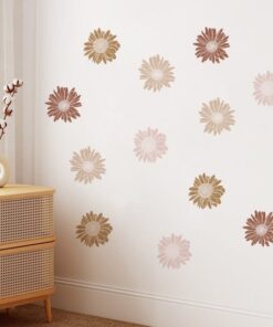 Stickers Chambre Fille - Grandes Fleurs Stickers Chambre Fille - Grandes Fleurs