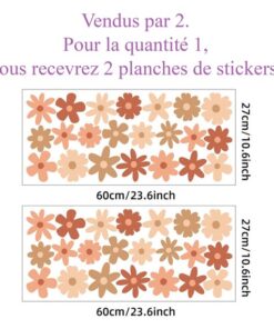 Stickers Chambre Fille - Fleurs Stickers Chambre Fille - Fleurs