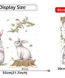 Stickers Lapin Arbre Stickers Lapin Arbre