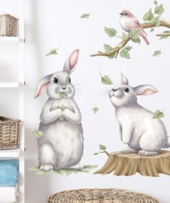 Stickers Lapin Arbre Stickers Lapin Arbre