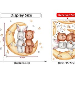 Stickers Ours et Lapin Stickers Ours et Lapin