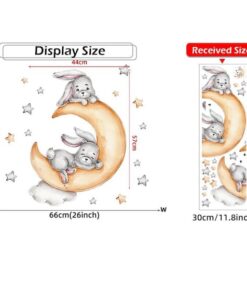 Autocollant Lapin Autocollant Lapin