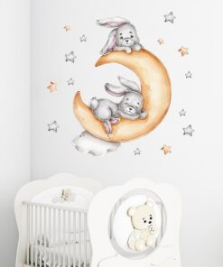 Alternative view of Autocollant Lapin