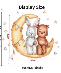 Stickers Ours et Lapin Stickers Ours et Lapin