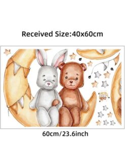 Stickers Ours et Lapin Stickers Ours et Lapin