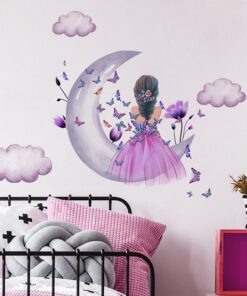 Stickers Fille Princesse