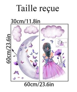 Stickers Fille Princesse