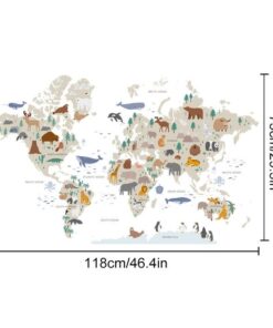 Stickers Carte Du Monde Enfant Stickers Carte Du Monde Enfant