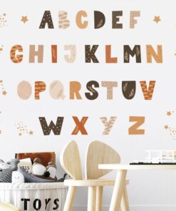 Alternative view of Stickers Alphabet Doré