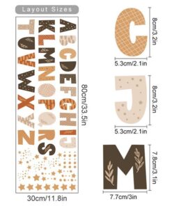 Stickers Alphabet Doré Stickers Alphabet Doré