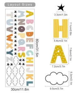 Stickers Muraux Lettres Alphabet Stickers Muraux Lettres Alphabet