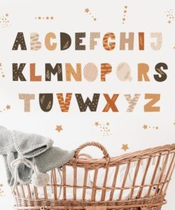 Stickers Alphabet Doré Stickers Alphabet Doré