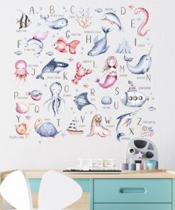 Alternative view of Stickers Muraux Alphabet