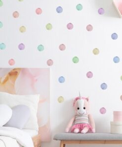 Stickers Chambre Bébé - Ronds Pois Stickers Chambre Bébé - Ronds Pois